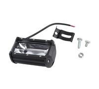 Alipis 2pcs LED Work Light Bar Dual Row Combo Beam White Light for Car Motorcycle Off-road Tractor Boat with Diecast Aluminium Housing and Oversized Heat Sink