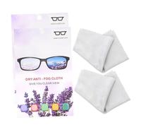 Alipis 2pcs Microfiber Cleaning Cloths for Screens and Delicate Surfaces, Anti-Fog Eyeglasses Cleaning Cloths Suitable for Friends Stores and Giving