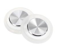 Alipis 2pcs Mobile Phone Gaming Controller Mobile Gamepad Adjustable Controls PC Material White Compact 1.02x1.02x0.24in Gaming While Traveling