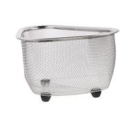 Alipis 2pcs Multi Purpose Sink Corner Basket Sink Strainer Basket Colander for Dish Drainer Dish Drying Rack for Kitchen Drainer