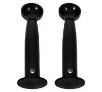 Alipis 2pcs Multifunctional Coffee Hand Tamper with Pressed Bottom and Tablespoon Measuring Scoop, 2-in-1 Espresso Tamping Tool for Home and Cafe Use