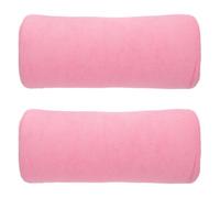 Alipis 2pcs Nail Hand Stand Ergonomic Hand Support Antislip Fabric Surface Semicircular Manicure Rest Cushion for Nail Salon Manicure Table Use Cushion for Clients