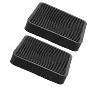Alipis 2pcs Non Slip Car Pedal Covers Set Durable Foot Pedal Pads for Brake and Clutch Easy Installation Secure Fit Compatible with Cars and Trucks