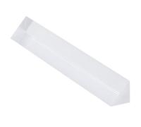 Alipis 2pcs Optical Crystal Triangular Prisms for Science Experiments Photography Teaching Physics Demonstrations High Precision Light Refraction