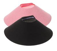 Alipis 2pcs Parrot Neckband Anti-pecking Neck Ring Comfortable Protective Suede Bird Collar Rings for Surgery Pet Birds