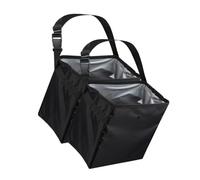 Alipis 2pcs Portable Multi Purpose Car Trash Can and Storage Box for Travel Camping Home Durable Waste Bin for Cars Organizer for Tools