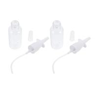 Alipis 2pcs Portable Nasal Irrigator Bottles 20ml Pet Material with Portable Design and Shiny Colour for Effective Nasal Cavity Cleaning and Reducing Congestion