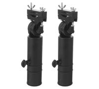 Alipis 2pcs Portable Plastic Golf Umbrella Holder for Golf Push Cart with Adjustable Couple Umbrella Support for On-the-go Use