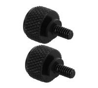 Alipis 2pcs Rear Seat Bolt Screw for Motorcycles Retro-inspired Mounting Screws with Quick Release Mechanism Black Precision-machined for Secure Fit and Easy