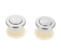 Alipis 2Pcs Retractable Spring Furniture Knobs Embedded Zinc Alloy Cabinet Handles for Kitchen Cupboard Drawers, Telescopic Door Pulls Suitable for Home Cabinet Hardware