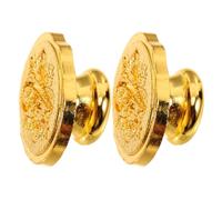 Alipis 2pcs Retro Metal Letter Stamp Heads Zinc Alloy Wax Seal Stamp Head Replacement for Envelope Decoration with Fine Craftsmanship and Classic Medieval Traditional Design