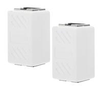 Alipis 2Pcs Rj45 Ethernet Cable Connector Coupler Female to Female Adapter Compatible with Cat6 Cat5E Cat5 Network Cables for Network Extension and Data Transmission