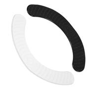 Alipis 2Pcs Self-adhesive Silicone Drum Dampeners Reusable Drum Silencers Pads for Kit Silencing and Quiet Practice with Assorted Transparent and Black Colors