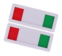 Alipis 2pcs Slider Sign Privacy Door Sign Acrylic Quick Status Reveal Easily Visible for Conference Room