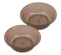 Alipis 2Pcs Small Plastic Washbasin Thickened Household Bathroom and Kitchen Basin for Face Cleaning and Camping Multi-Purpose Use