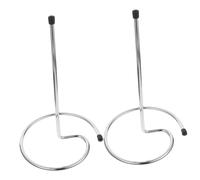 Alipis 2pcs Stainless Steel Wine Decanter Drying Rack Wire Draining Rack Quick Dry Upright Hold for Home Bars