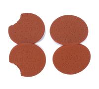 Alipis 2pcs Sticky Memo Pads with Funny Adorable Cookies Shaped Design, Paper Material, Noticeable Message Feature, Won't Leave A Mark, for School and Office Use