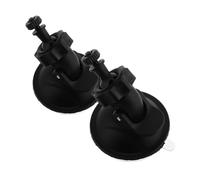 Alipis 2pcs Suction Cup Base Mount for Car Dash Cam Windshield Holder for Cameras Firm Grip Reverse Camera Mount for Trucks and Suvs Lightweight and Portable Design