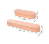Alipis 2pcs Tailors Clapper Sewing Wood Block Multipurpose Fabric Pressing Tool for Quilting and Ironing Seam Wrinkles Patchwork Seam Presser with Steam Absorption and Hardwood for