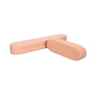 Alipis 2pcs Tailors Clapper Wooden Sewing Pressing Tool Multipurpose Quilters Clapper with Ergonomic Grip for Steam Seam Ironing Fabric Flattening and Wrinkle Setting in Quilting and