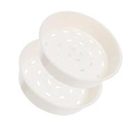 Alipis 2pcs Thickened Rice Cooker Steam Basket, Universal Kitchen Food Steamers Accessories for Electric Cooker, Compatible 2l Pots, Household Vegetable and Seafood Steaming Rack