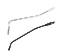 Alipis 2pcs Threaded Tremolo Arm for Electric Guitar Bar Replacement Compatible with Single Tremolo Bridge Guitars Professional Whammy Bar for Stable Performance and Long-term Use