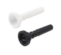 Alipis 2pcs Trumpet Mouthpieces Accessory Integrated Molding and Abs Material, Easy to Play Replacement Parts for Musical Instruments, for Trumpet Players and Practice Random Color