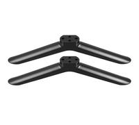Alipis 2pcs Tv Legs Universal Black Plastic Replacement with Sl esign and Easy Installation, Large Tv Stand Monitor Riser Desk Stand Suitable for Bedroom and Living Room