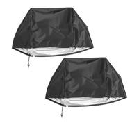 Alipis 2Pcs Waterproof Oxford Fabric 3D Printer Dustproof Protective Cover, Universal Anti-Dust Shield for 3D Printers in Industrial and Scientific Applications