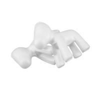 Alipis 2PCS White Unicorn Foam Mold Lightweight Polystyrene Craft Sculpture for DIY Floral Arrangements Wedding Christmas Party Decoration Art Projects