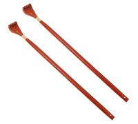 Alipis 2pcs Wood Back Scratchers Portable Long Back Scratcher with Fine Workmanship Tickling Relax Tool for Gift for Family and Friends