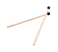 Alipis 2Pcs Wooden Glockenspiel Mallets Large Ethereal Drum Sticks for Adults and Beginners Comfortable Grip Percussion Accessories for Xylophone Tuning Fork Party Performance
