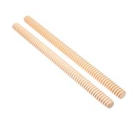 Alipis 2pcs Wooden Percussion Sticks for Beginners Safe Rounded Rhythm Instruments for Classroom Use Hardwood Musical for Preschool and Elementary Students