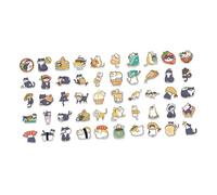 Alipis 2Sets Cartoon Cat Stickers DIY Animal Graffiti Decals for Laptop Suitcase Scrapbook Decoration with Cute Original Cat Patterns