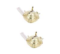 Alipis 2sets Kerosene Lamp Wick Holder Replacement Wick Burner for Vintage Oil Lamps Antique-Style Accessory for Use