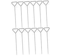 Alipis 2sets Stainless Steel Cell Spreader Set Wide Spreading Laboratory Tool and Resistant Design for Smooth Coating for Cell Culture and Microbiology Applications 6pcs*2
