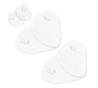 Alipis 3 Pair Gel Forefoot Cushions for Toes and Metatarsal Pressure Reduction with Buffering Function, Self-Adhesive Insoles for Foot Relief and Comfortable Daily Wear