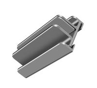 Alipis 3-Slot Adjustable Vertical Laptop Stand with Aluminum Alloy Construction and Weighted Base Silicone Pads for Office and Home Desk