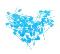 Alipis 300Pcs Blue Fire Extinguisher Safety Pin Seals Tamper Lock Pull Pins Replacement Accessories for Fire Equipment Security