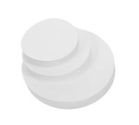 Alipis 300pcs Qualitative Laboratory Filter Paper Round Medium Speed Industrial Funnel Filter Papers for Chemical Analysis Oil Testing Scientific Experiments