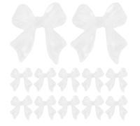 Alipis 300pcs Resin Bow Nail Charms Lightweight and Easy DIY Application Cute Kawaii Nail Art Decorations for Christmas Party and Art