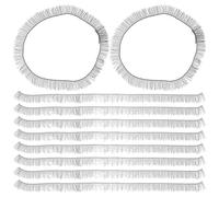 Alipis 30pcs Black Doll Eyelashes Strips for Crafts DIY Doll Making Short False Eyelashes Pack with 0.6cm, 0.8cm, 1.0cm Sizes and Projects