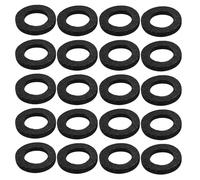 Alipis 30pcs Black Trumpet Felt Pads Cotton Valve Cushions Universal Compatibility Optimizing Valve Response Classic Sl esign for Brass Instrument Repair and Performances