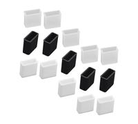 Alipis 30pcs Dust Cover USB Port Caps Cover Plugs for USB Charging Port Includes Black White Colors Convenient for Electronic Devices