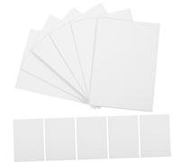 Alipis 30Pcs Hard White Cardstock Protective Covers Thick Game Card Stock Protectors for Collectibles Photos Postcards Suitable for Long-Term Use by Staff Students Nurses