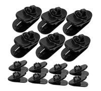 Alipis 30Pcs Lapel Microphone Clips Small Tie Clips for Microphones Lightweight Portable Mic Holder Replacement for Speeches Conferences Performances
