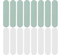 Alipis 30pcs Mini Nail Buffer Blocks Professional Manicure Nail Files White and Green Sponge Polishing Sticks for Fingernail Buffing and Jewelry Polishing