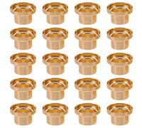 Alipis 30pcs Mm Perfume Bottle Metal Collar Replacement Cap Upgraded Seal and Enhanced Protection, Silver Metal Material, for DIY Repair and Everyday Use on Fragrance Bottles