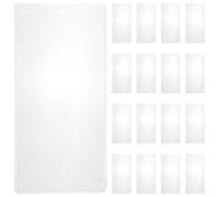 Alipis 30pcs PVC Transparent Bookmark Sleeves Bookmarks Holder for DIY Crafts Creative Display Bag for Books Office and School Supplies