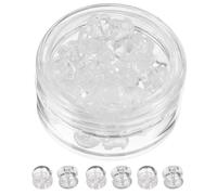 Alipis 30pcs Silicone Earring Backs Secure Locking Earring Posts Backs for Those Who Want A Discreet Yet Effective Solution, Preventing Falling and Ear Protection, for Everyday Wear